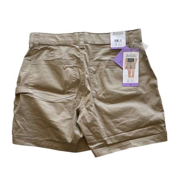 Women's Cargo short, Boston Traders, 4, Tan, NWT - Picture 4 of 6